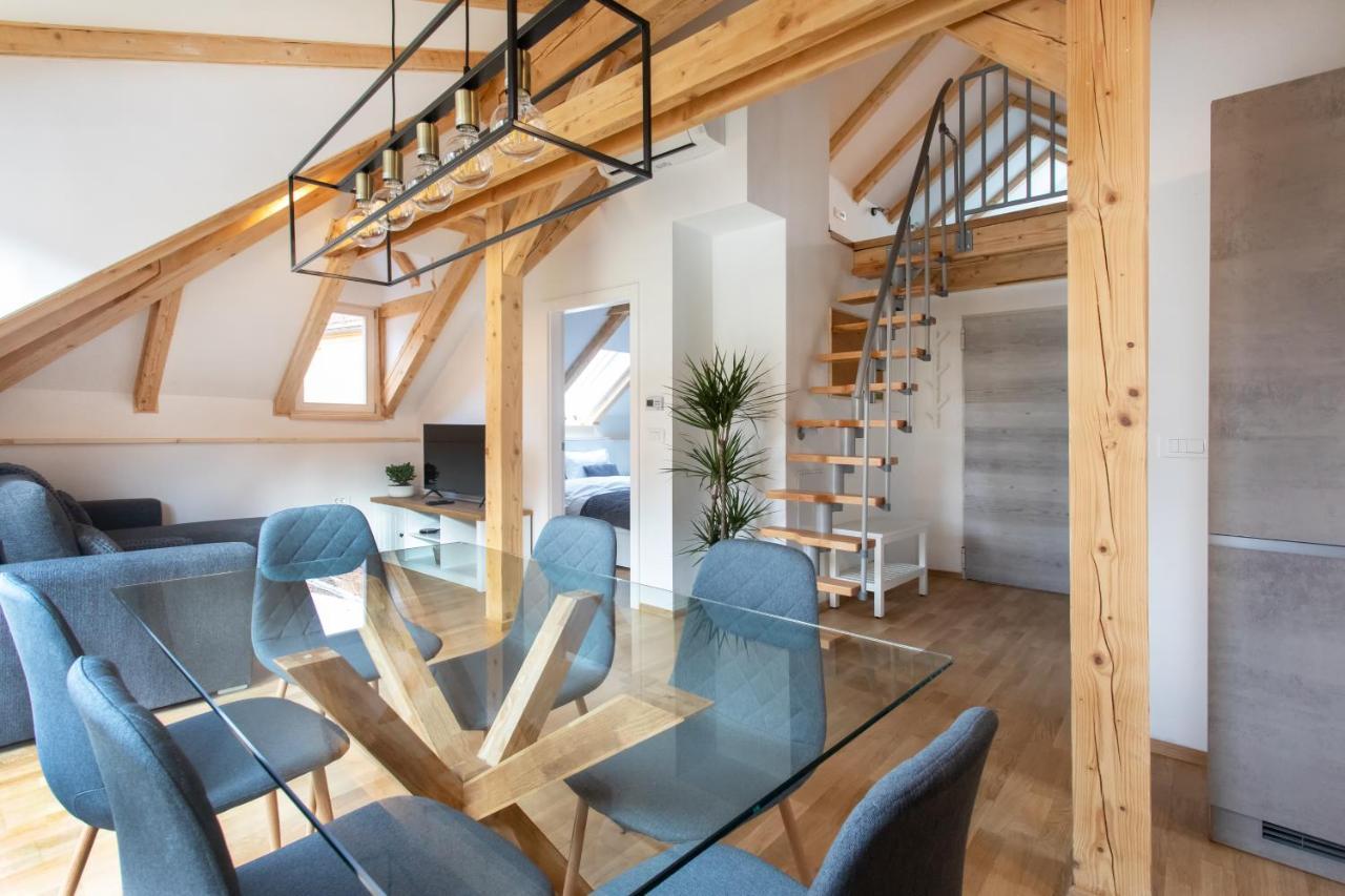 Bright & Spacious Loft In The Heart Of Old Town ليوبليانا المظهر الخارجي الصورة